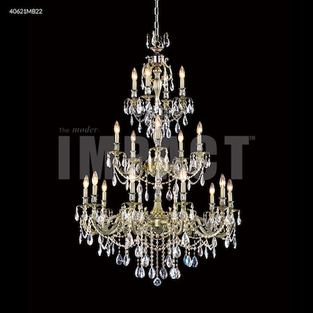 James R Moder Brindisi 20 Arm Entry Chandelier 40621MB0T